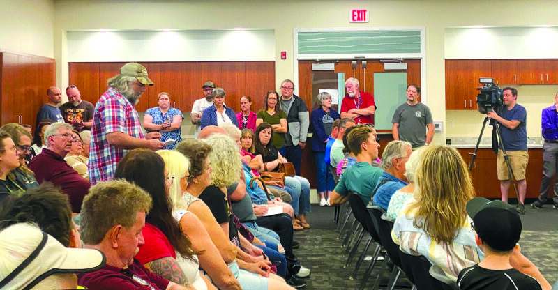 Residents voice data center concerns to county officials